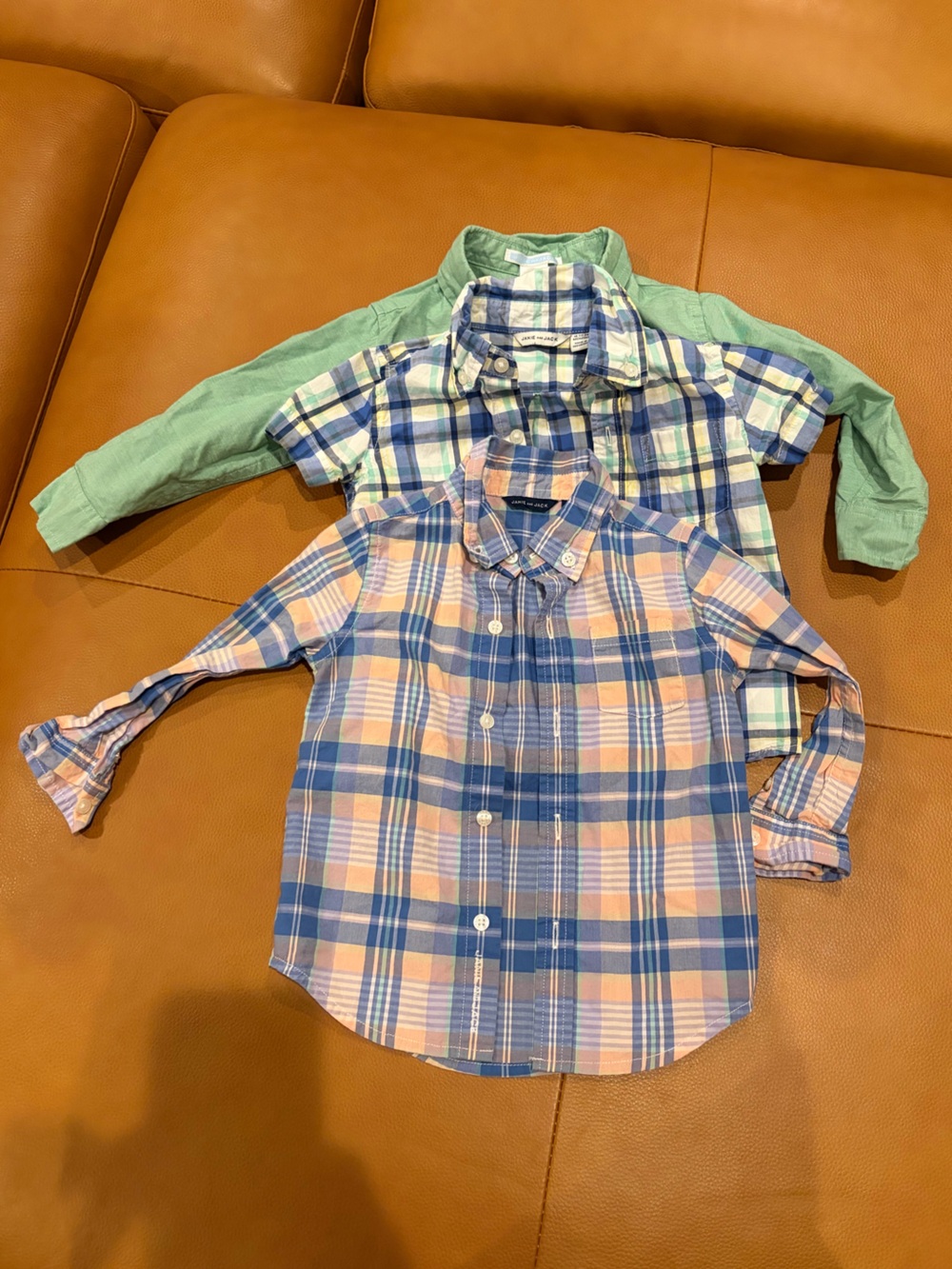 Janie & Jack Button-Down Shirt Bundle